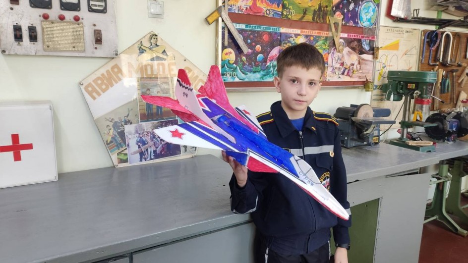 Макет самолета МИГ-29