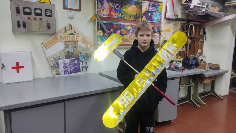 Схематическая модель планера