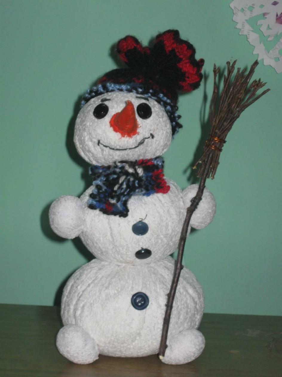 Снеговик- почтовик