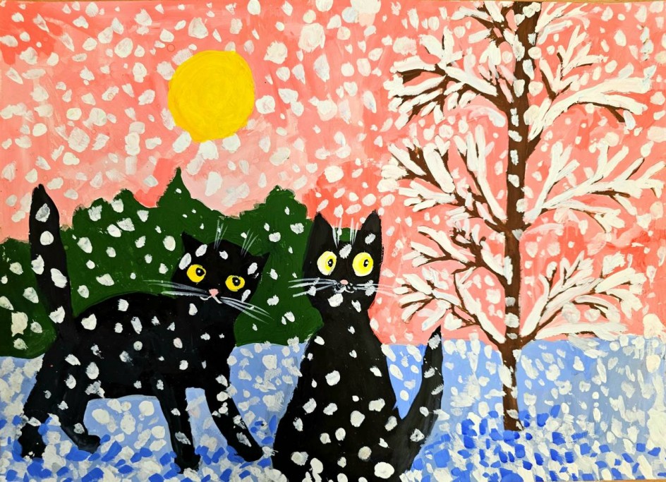 "Пришла снежная зима"