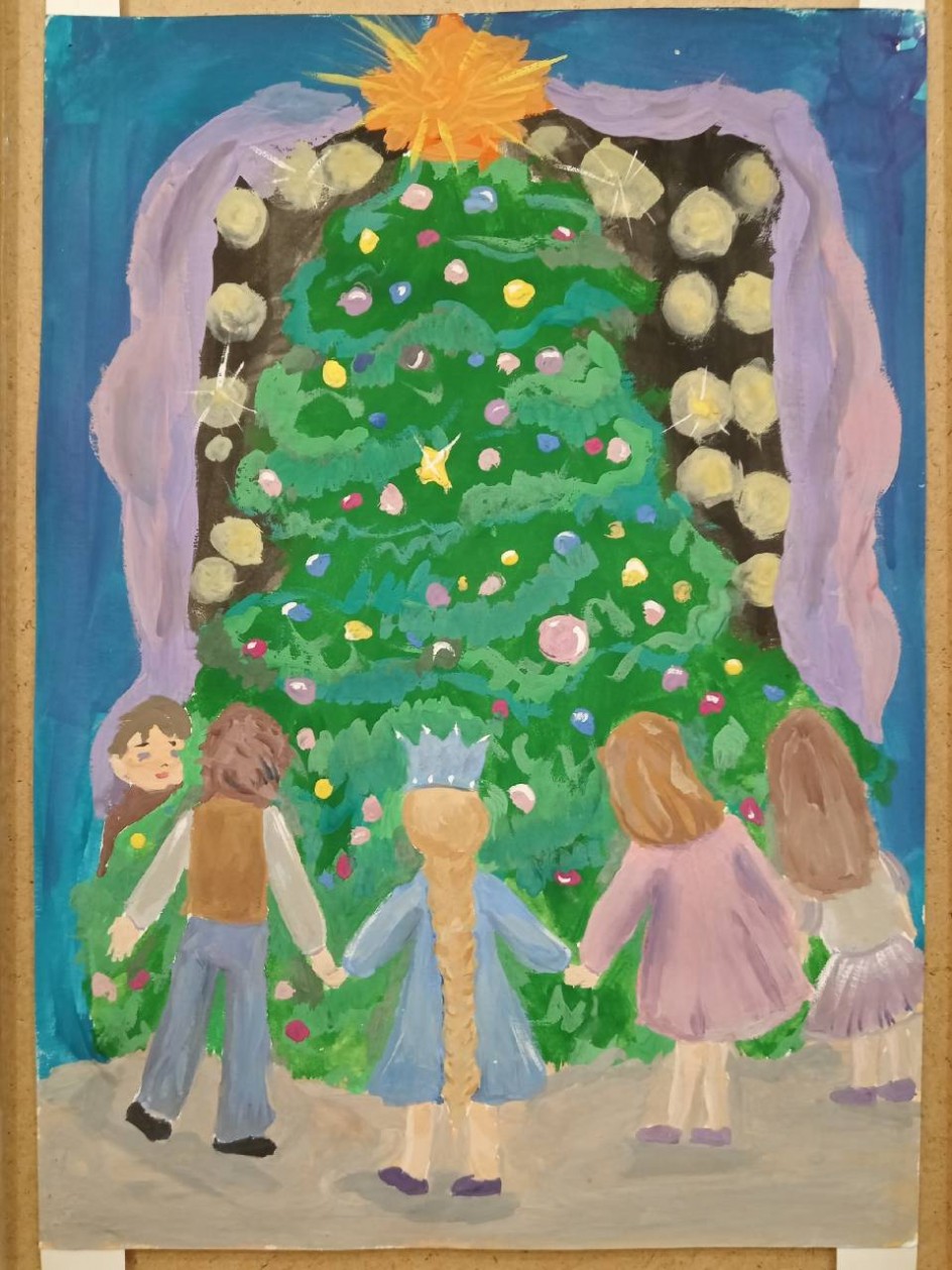 "Вокруг ёлочки!