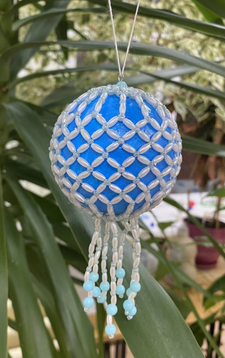 Шар на елку «Кружева»