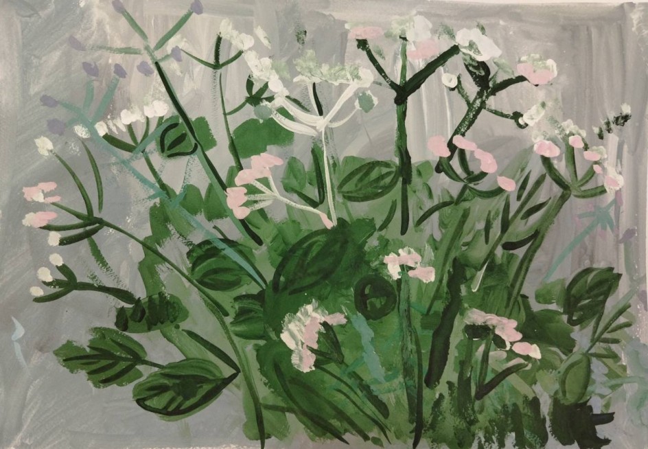 Цветы у дома