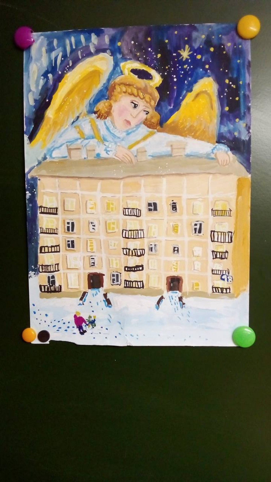 Ангел Рождества приходит к нам