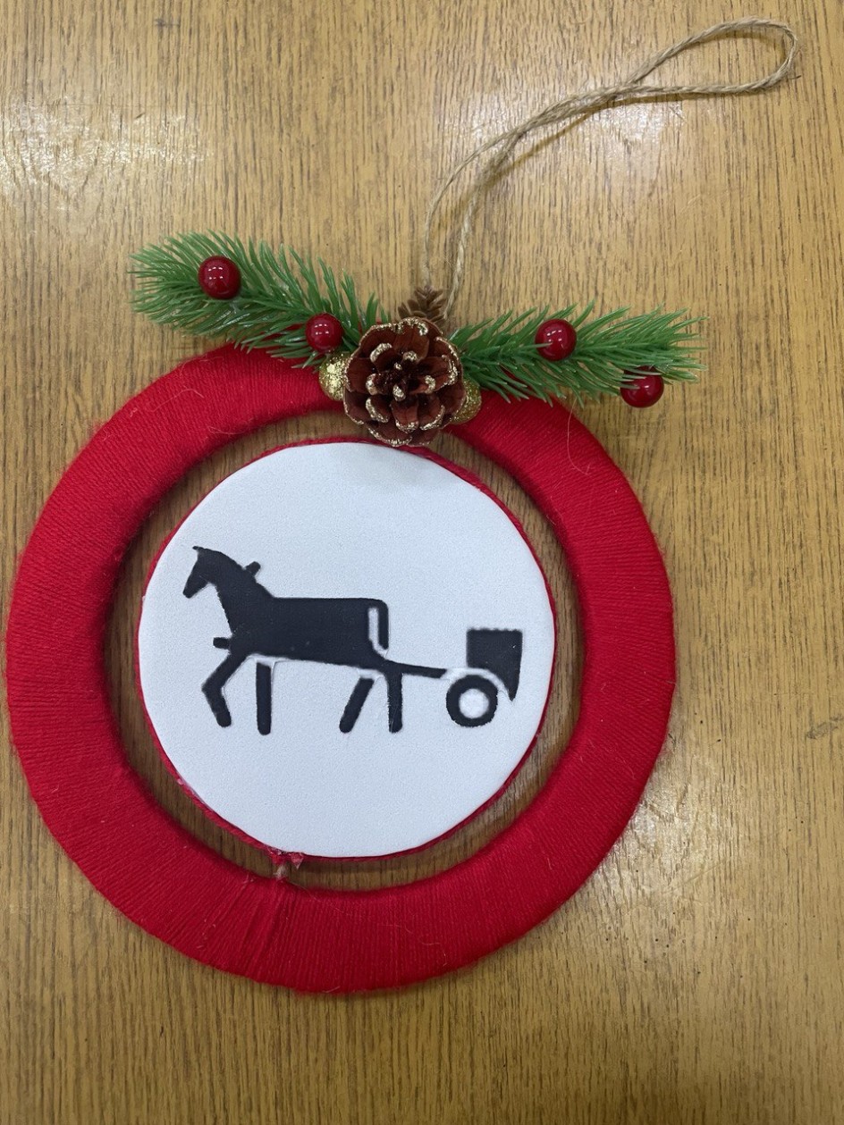 Ёлочная игрушка ПДД