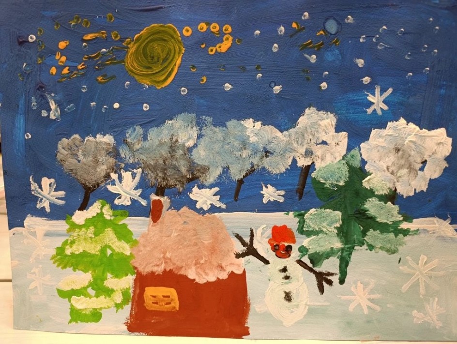 В гости к снеговику