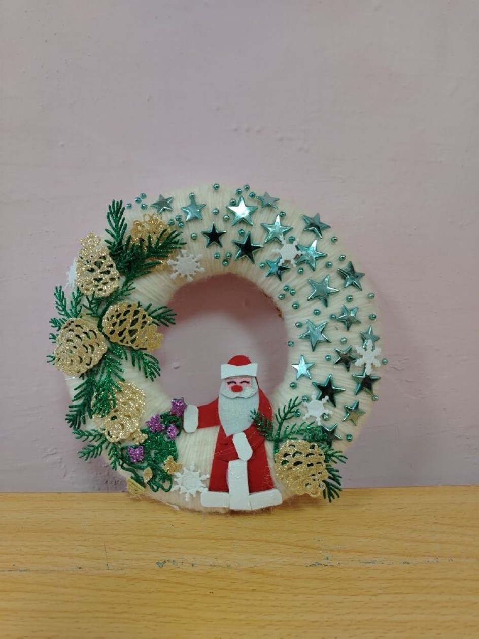 "Новогодний венок"