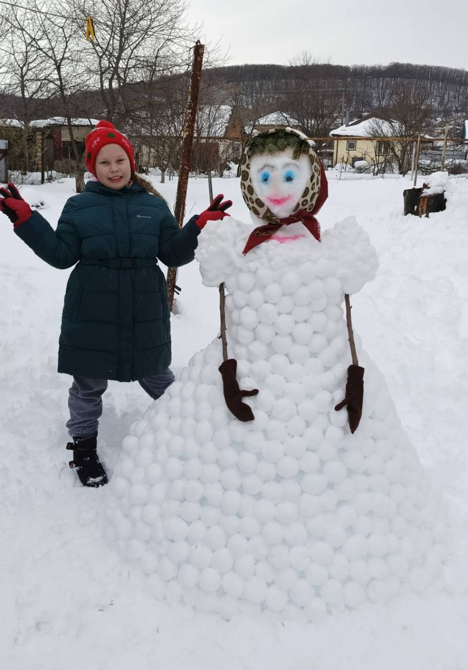 Моя снежная подружка