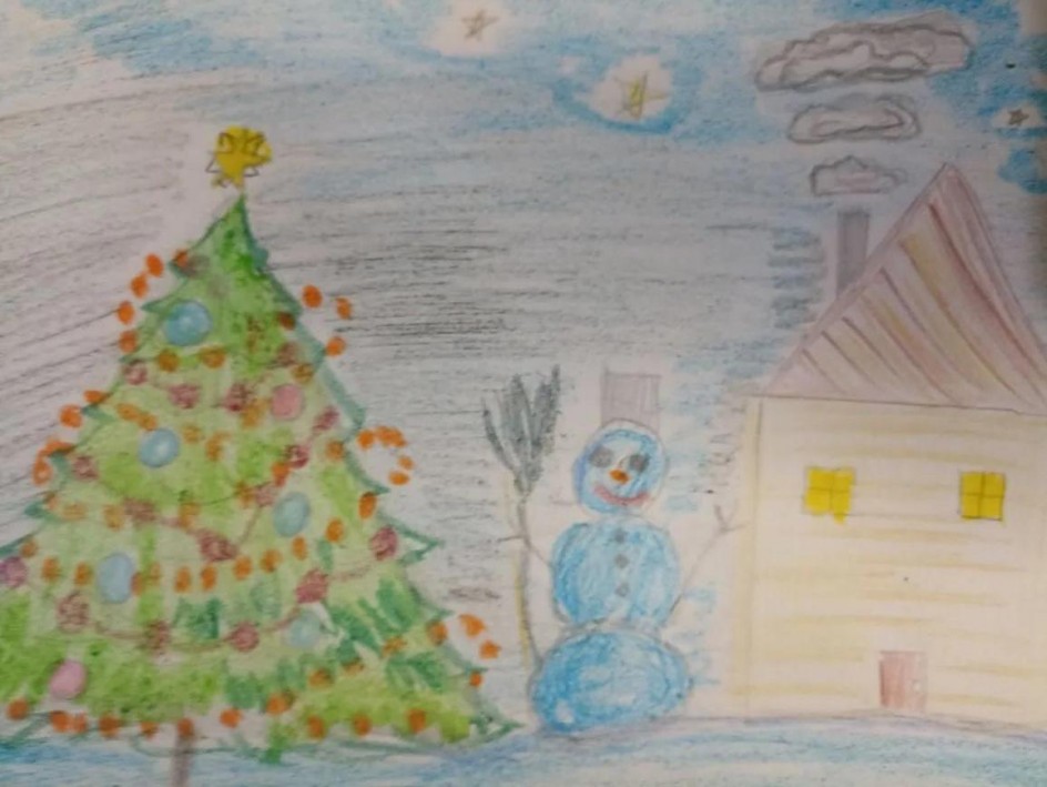 "Веселый снеговик"