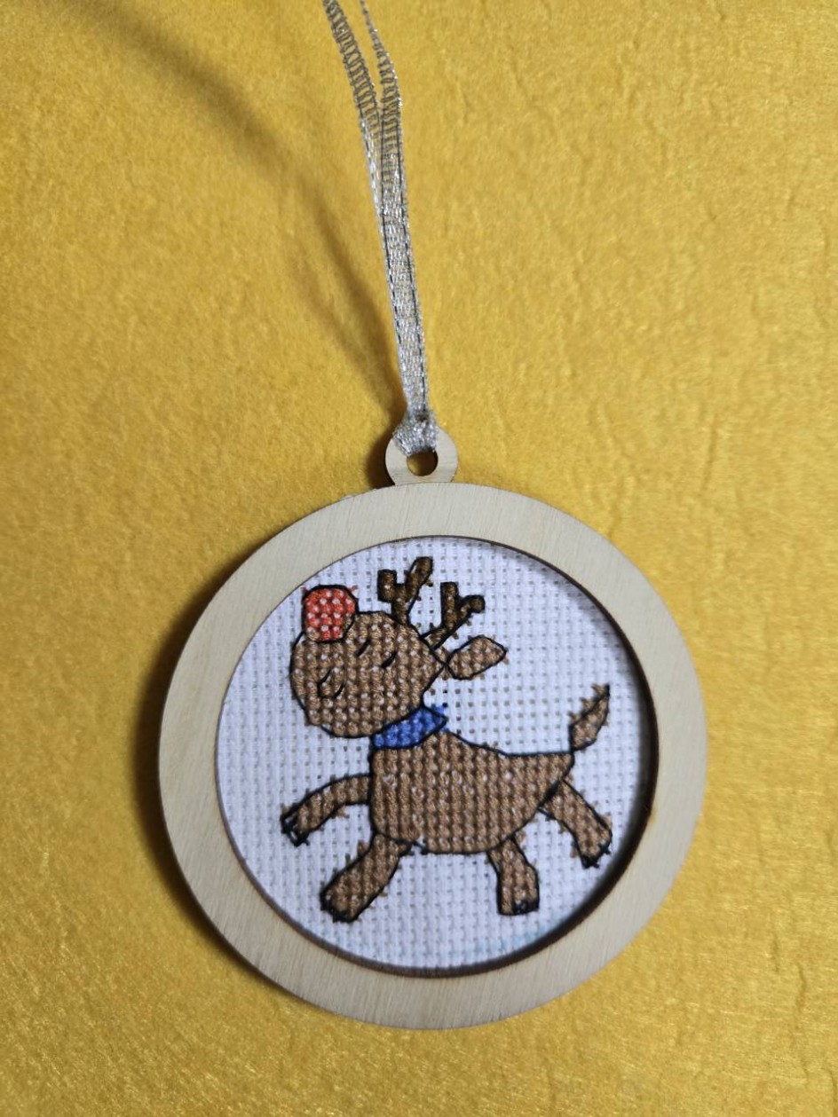 Елочная игрушка "Олешка"