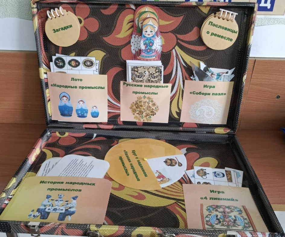 Чемоданчик знаний "Народные промыслы".
