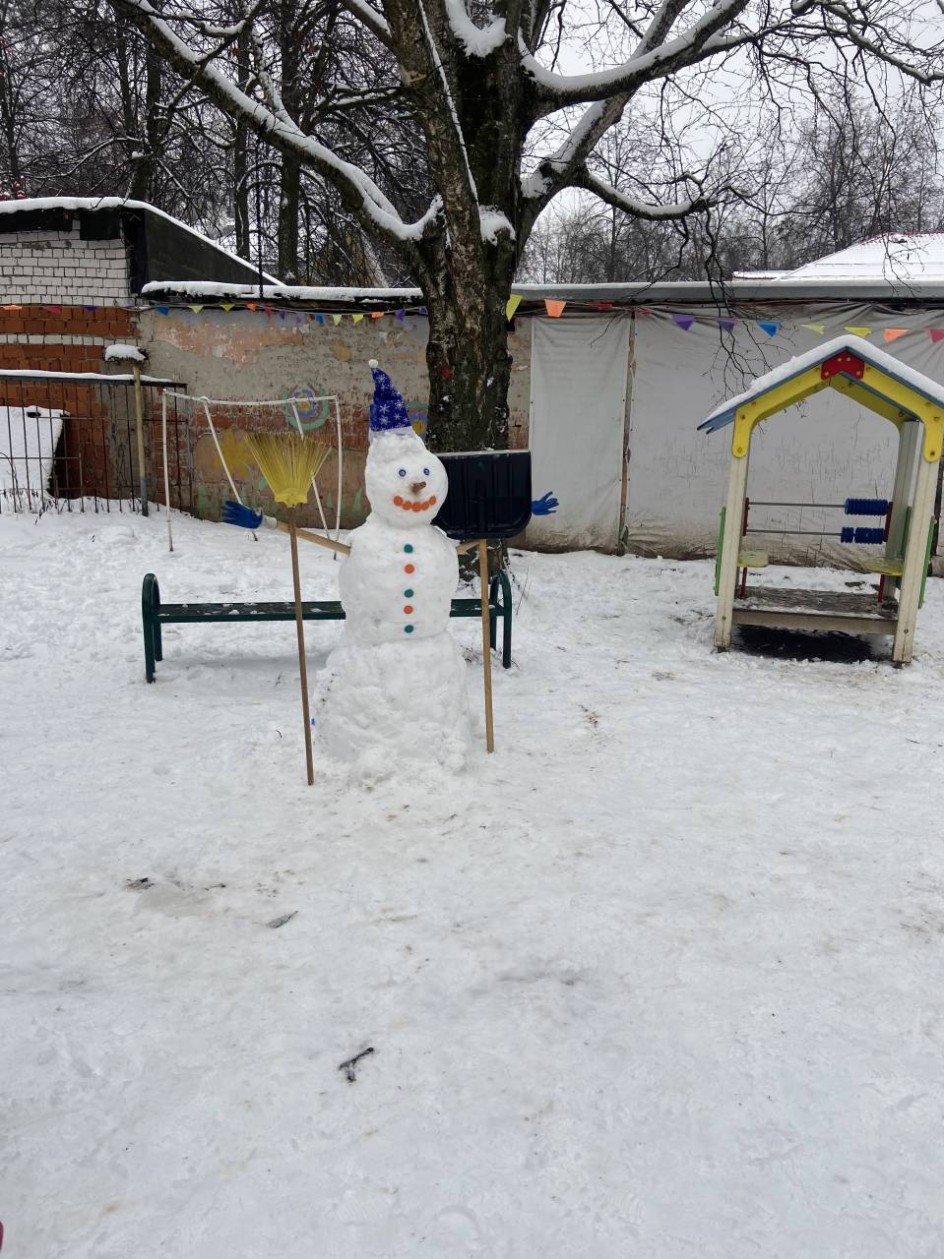 «Мой красивый снеговик»