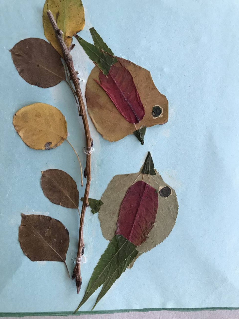 "Снегири на веточке"