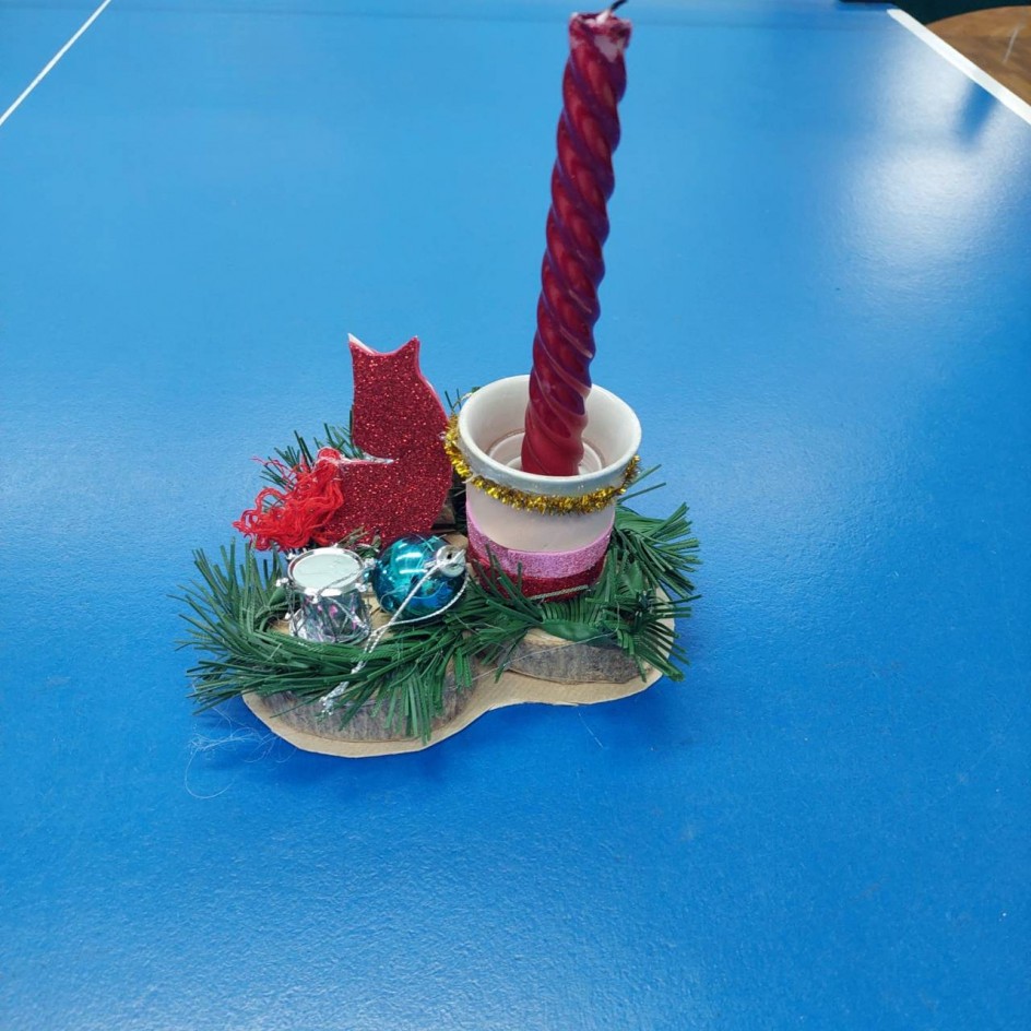 Праздничное  свеча.