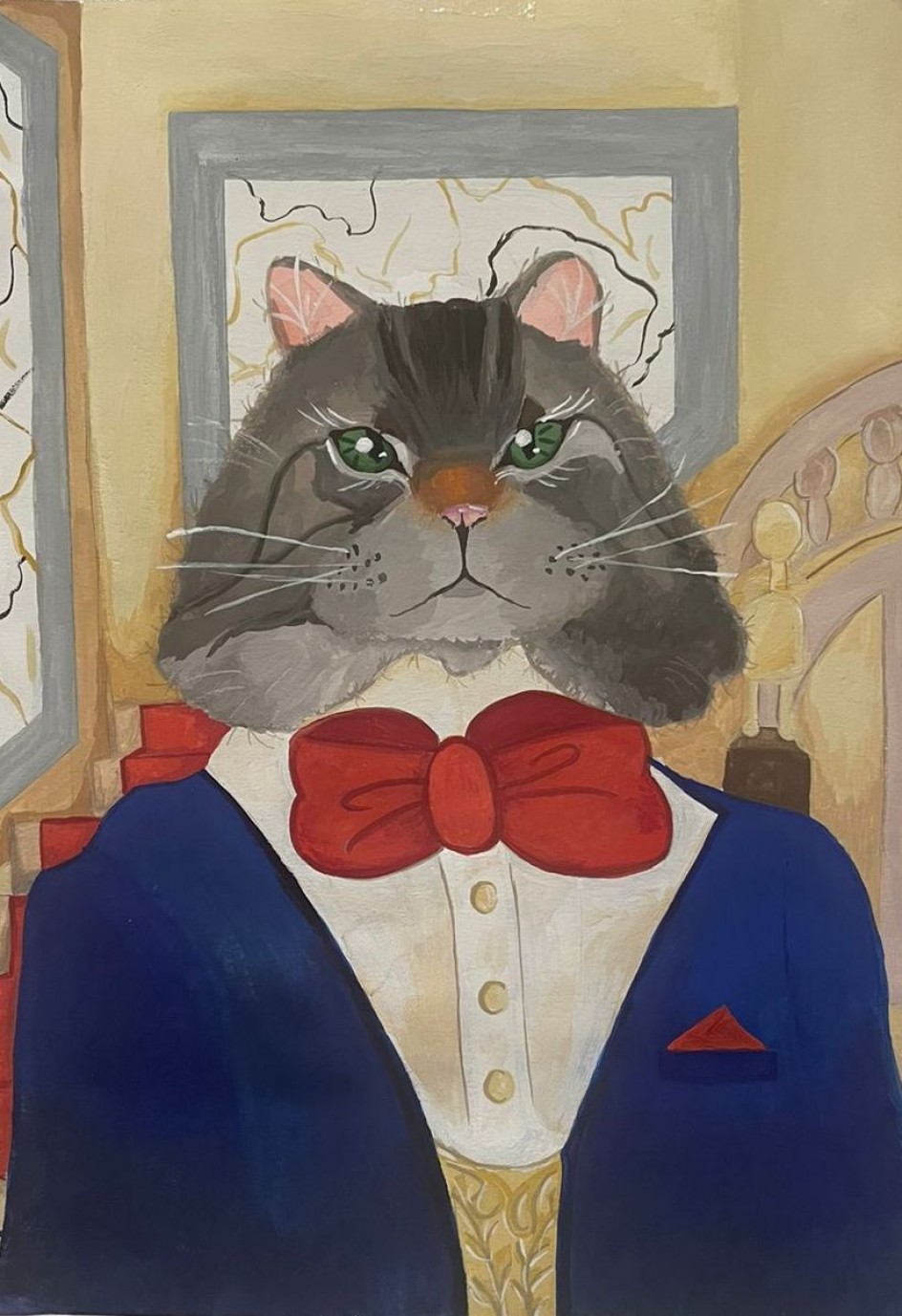 "Кот учёный"