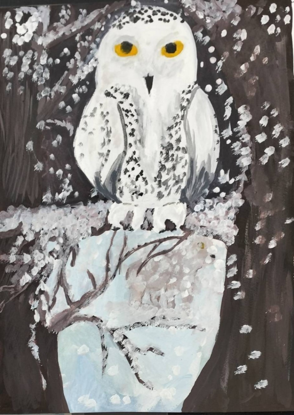 Сова полярная