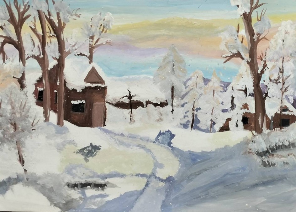 Морозное утро