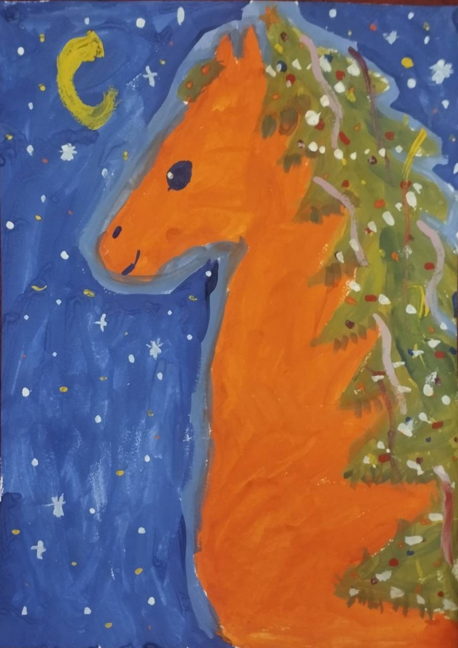 "Лошадка с ёлочкой"