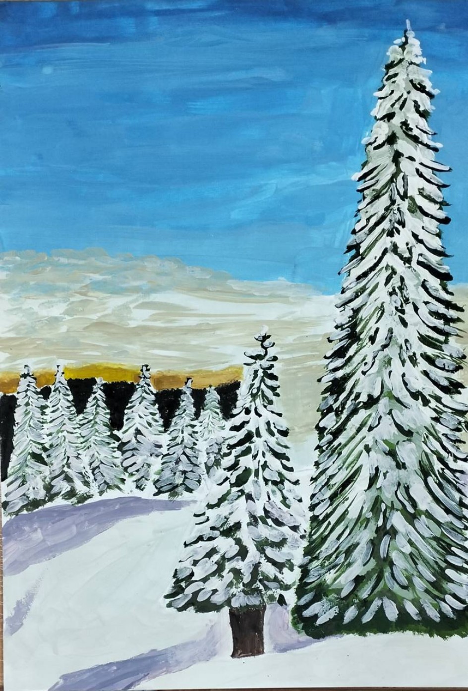 Зимний вечер