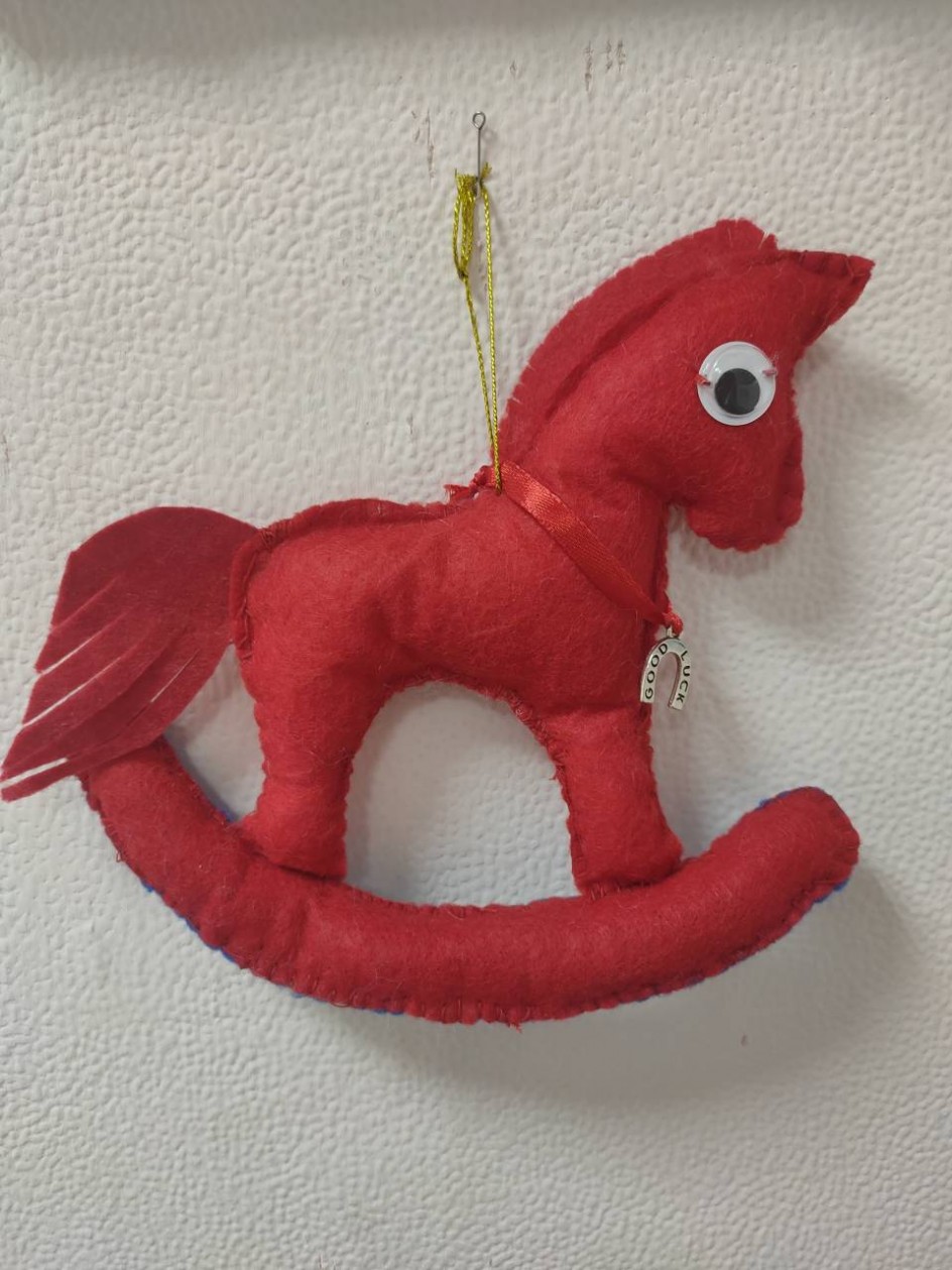 "Новогодняя лошадка!"