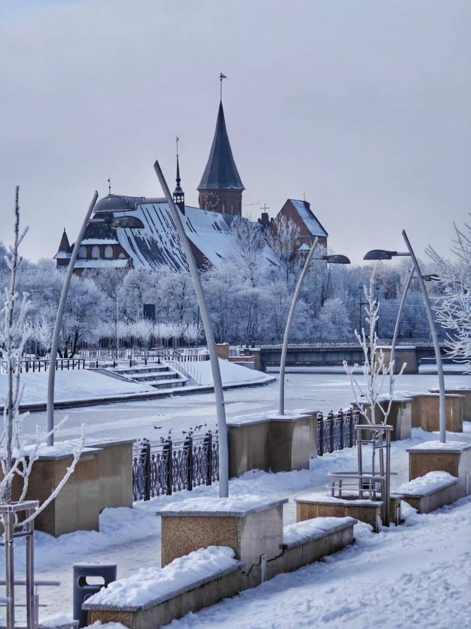 Снежная утренняя сказка