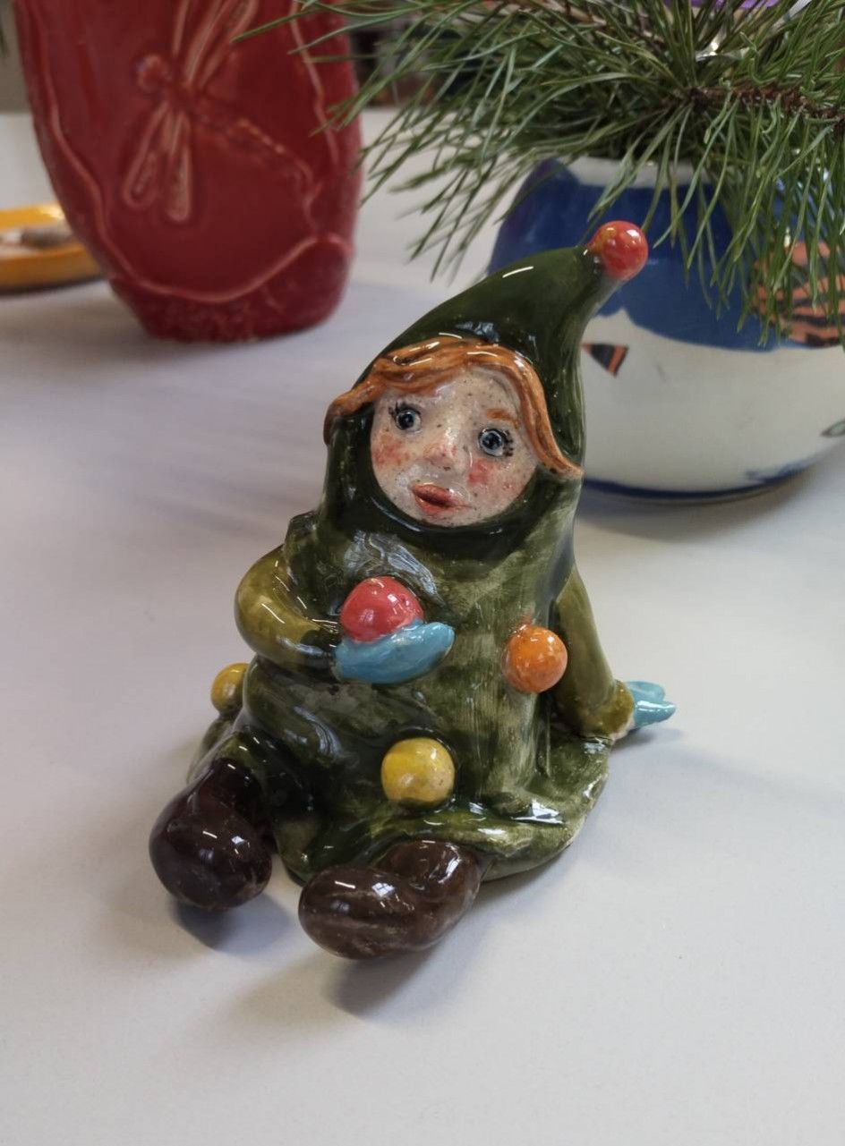 Новогодняя ёлочка - девочка