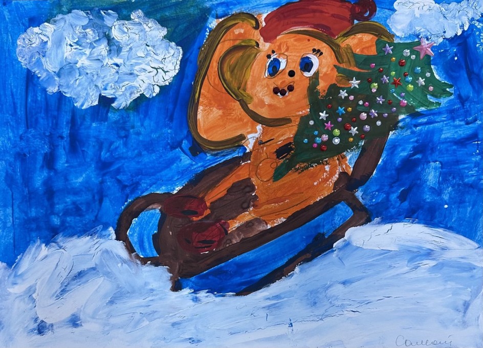 Зимнее приключение Чебурашки