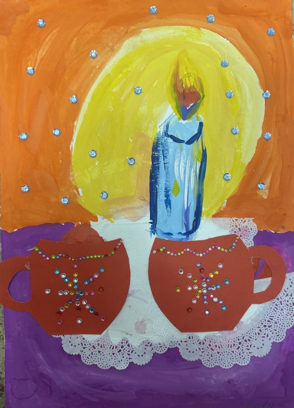 Сияние зимнего вечера