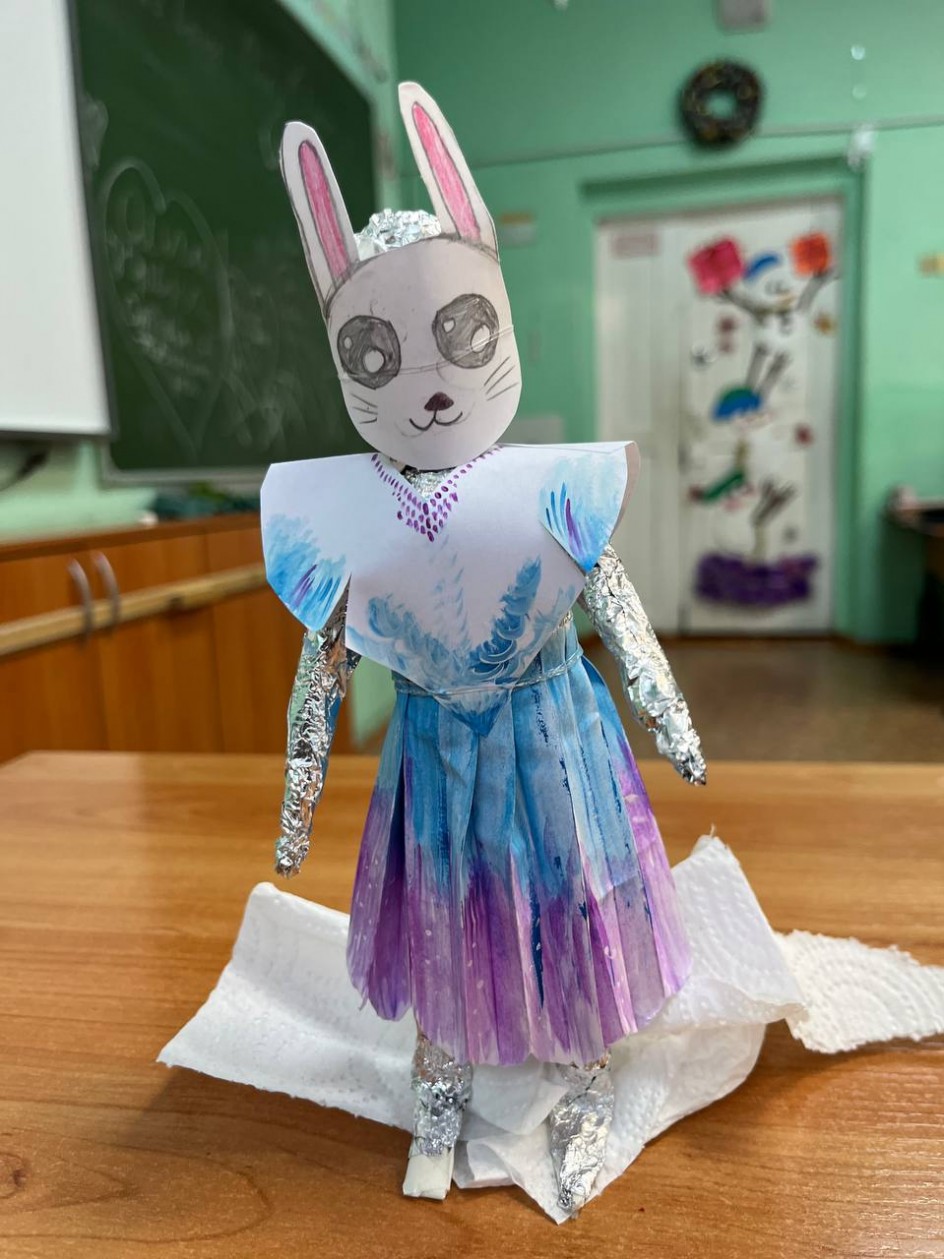 Эскиз новогоднего костюма "Волшебный лес"