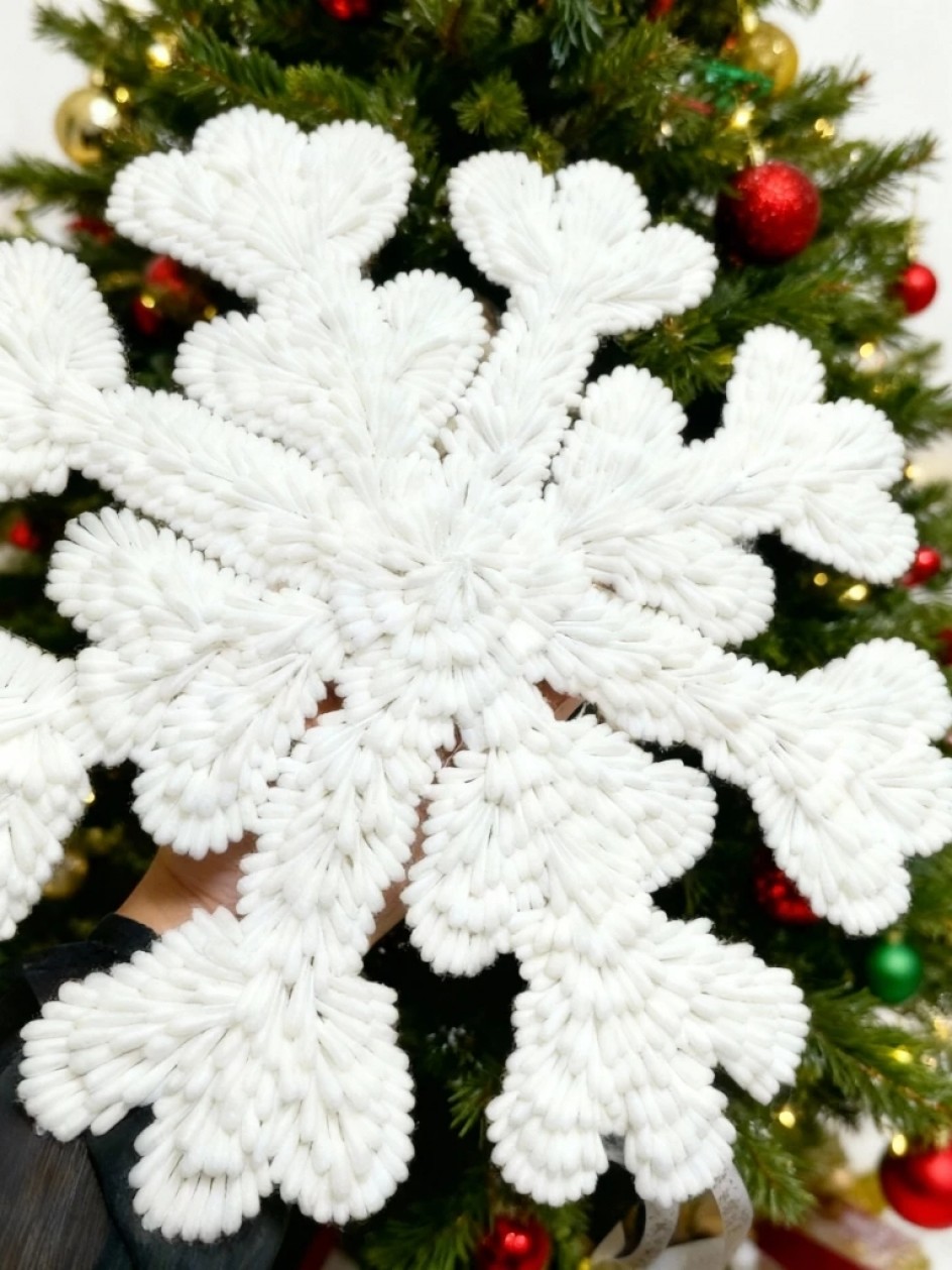 Поделка "Снежинка - великан"