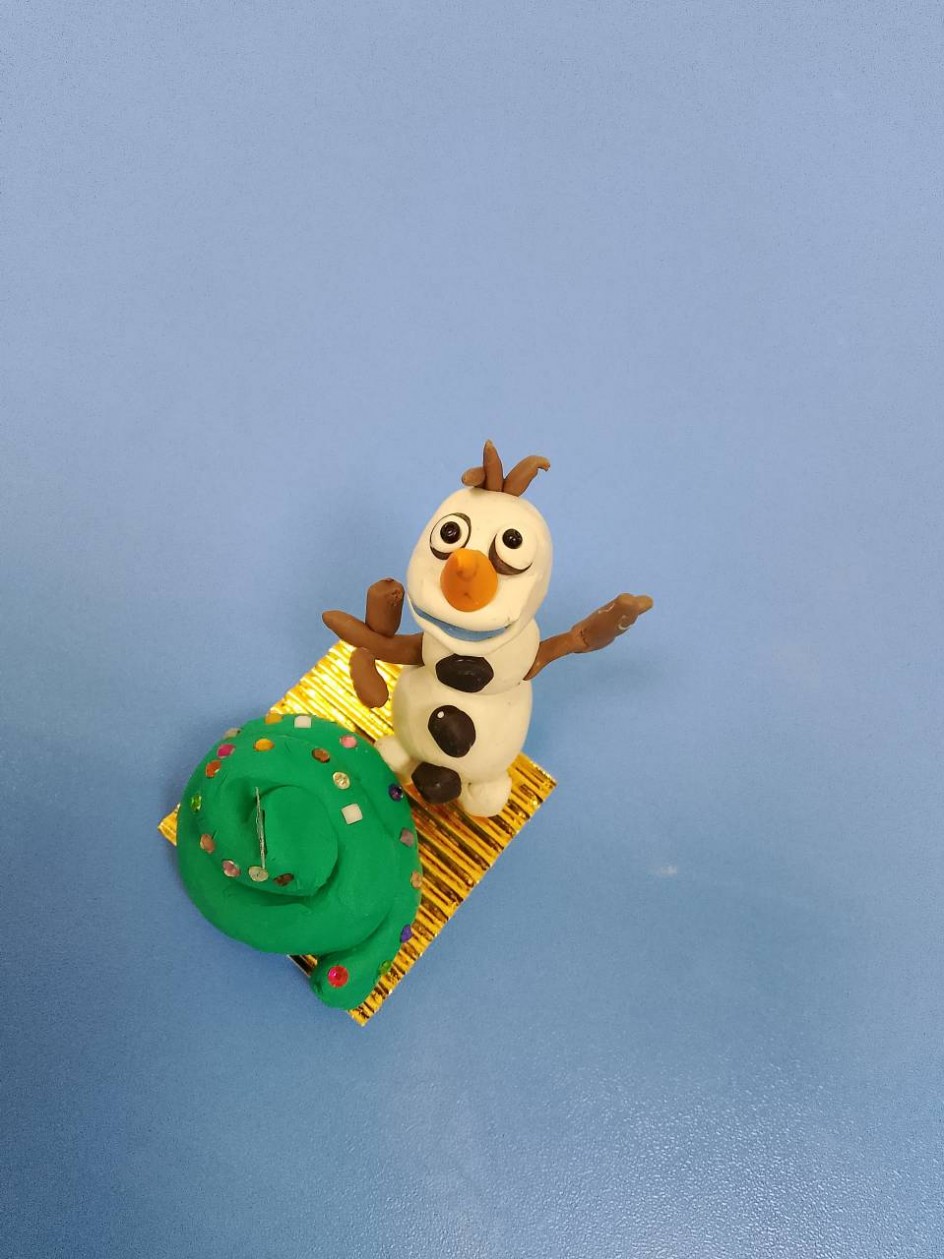 "Олафёнок ждёт новый год"