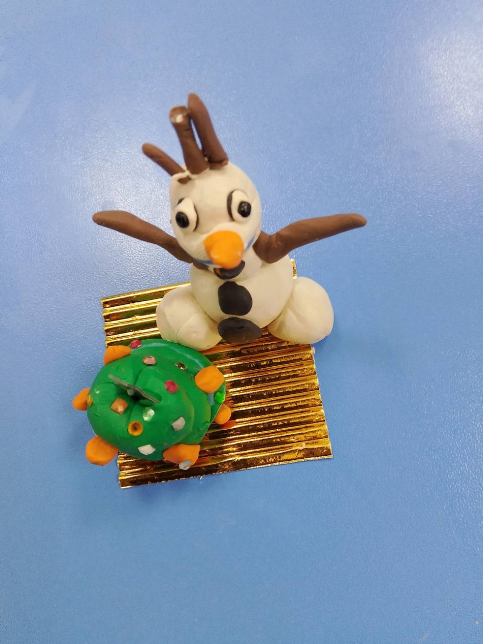 "Олафёнок ждёт новый год"