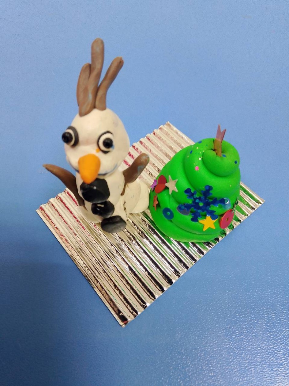 "Олафёнок ждёт новый год"