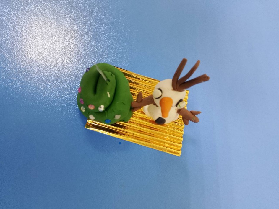 "Олафёнок ждёт новый год"