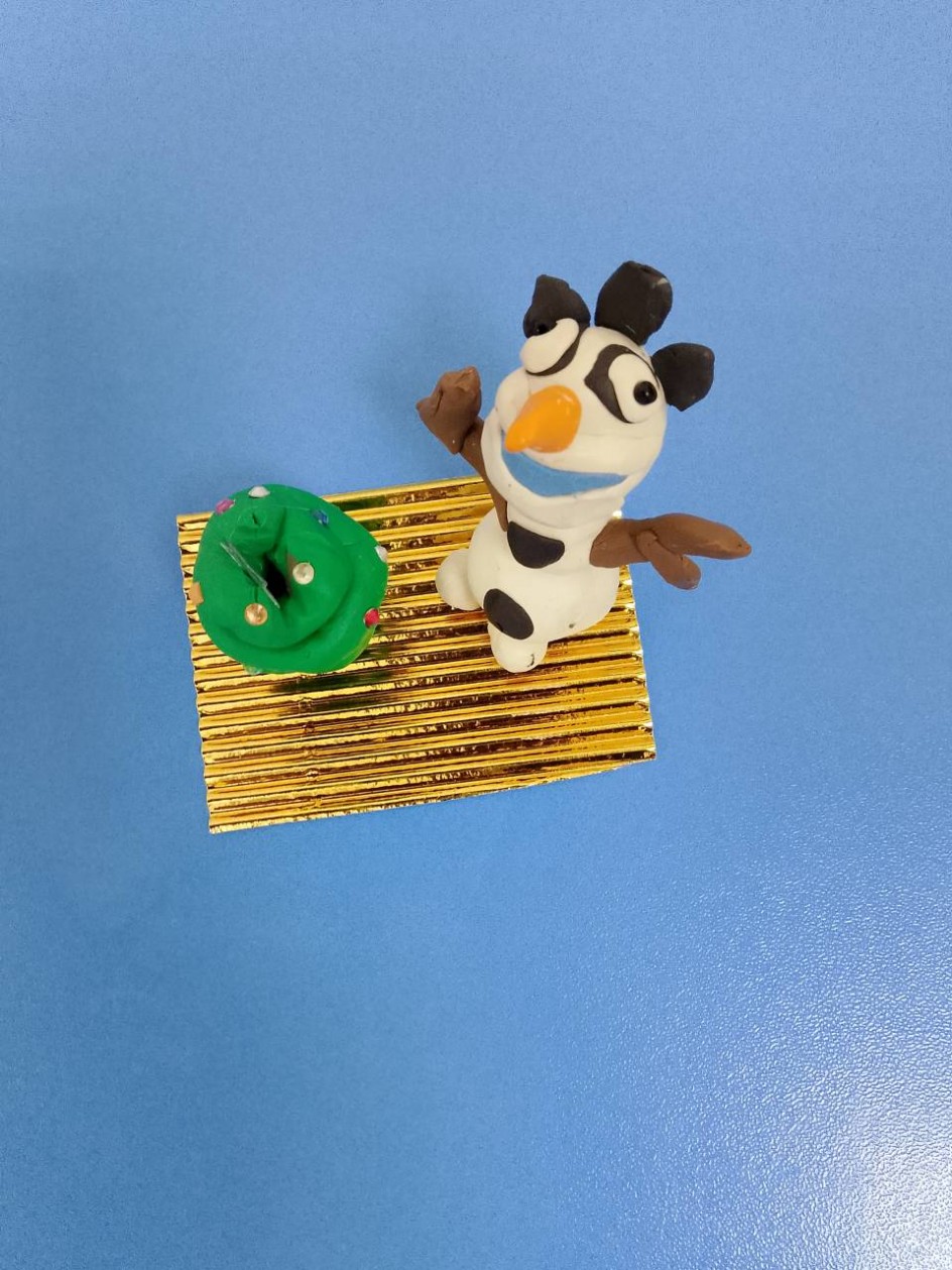 "Олафёнок ждёт новый год"