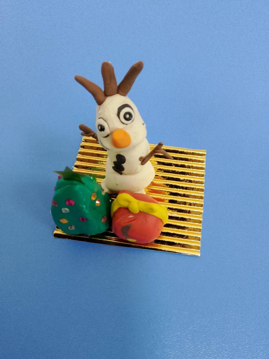 "Олафёнок ждёт новый год"