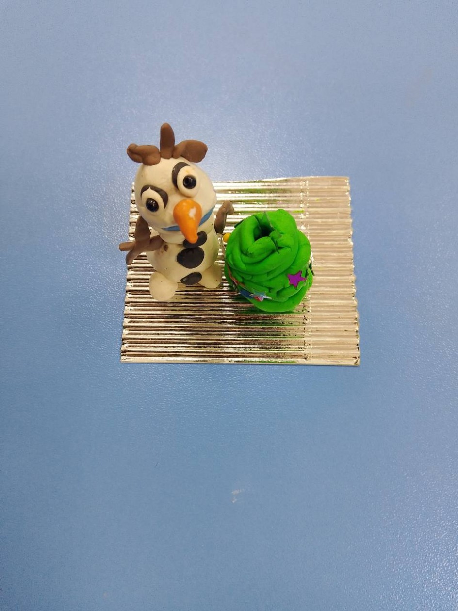 "Олафёнок ждёт Нового года"