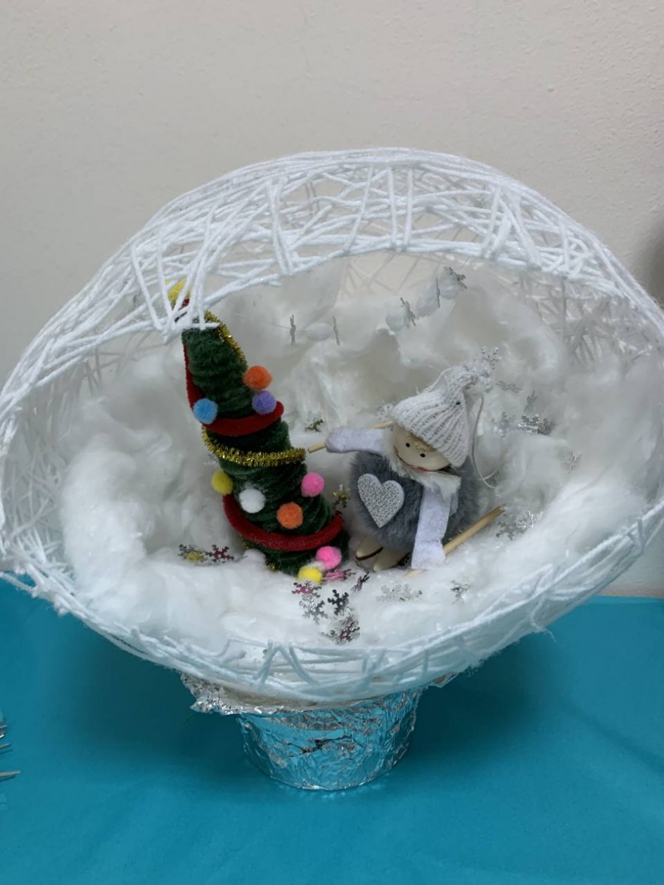 "Тихо падал снег"