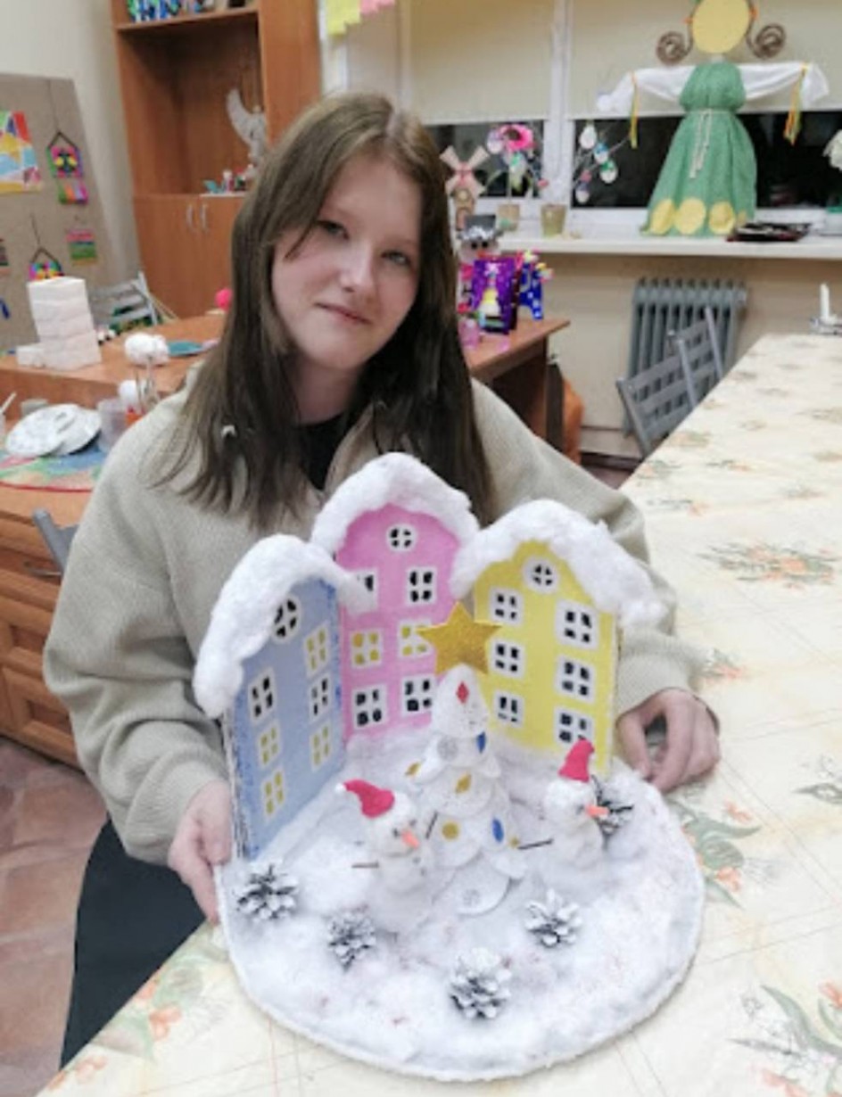 Зимний город