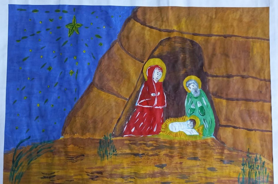 "Божественный свет рождения Иисуса Христа"