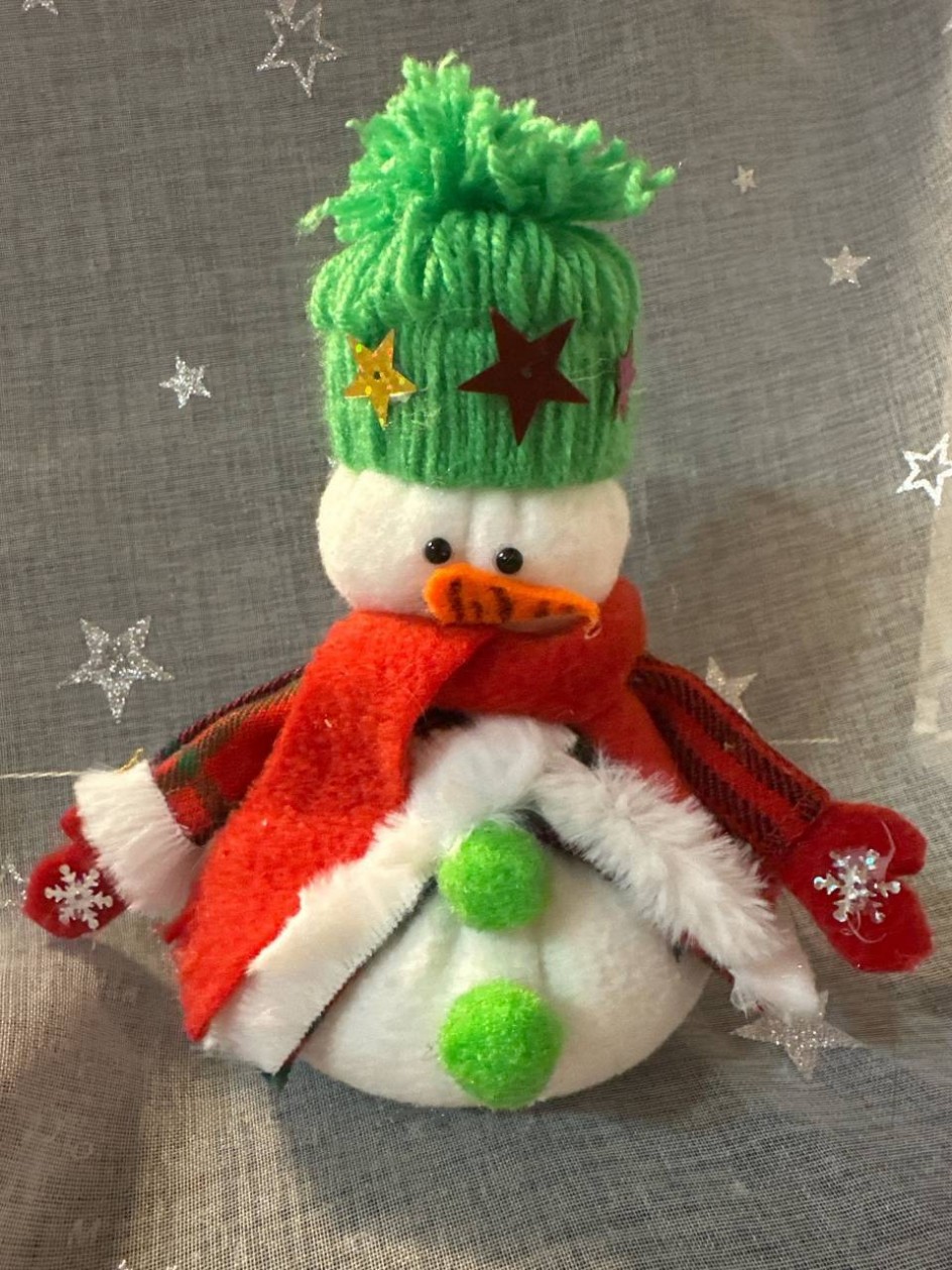 Весёлый снеговик