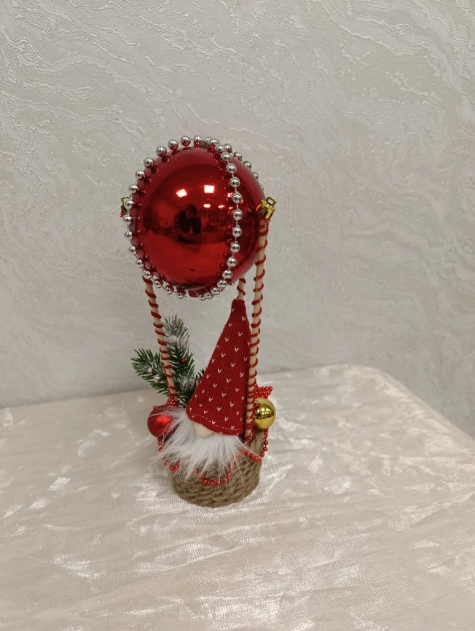 "На воздушном шаре в новый год"