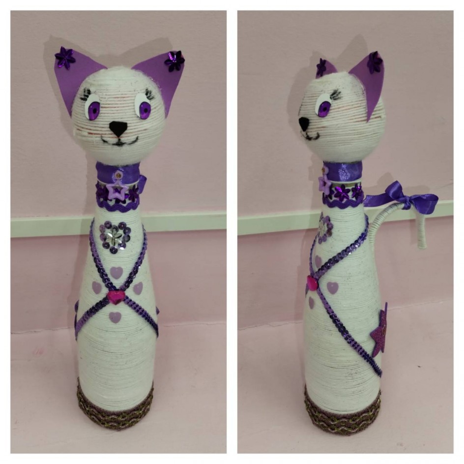 Зимняя кошечка