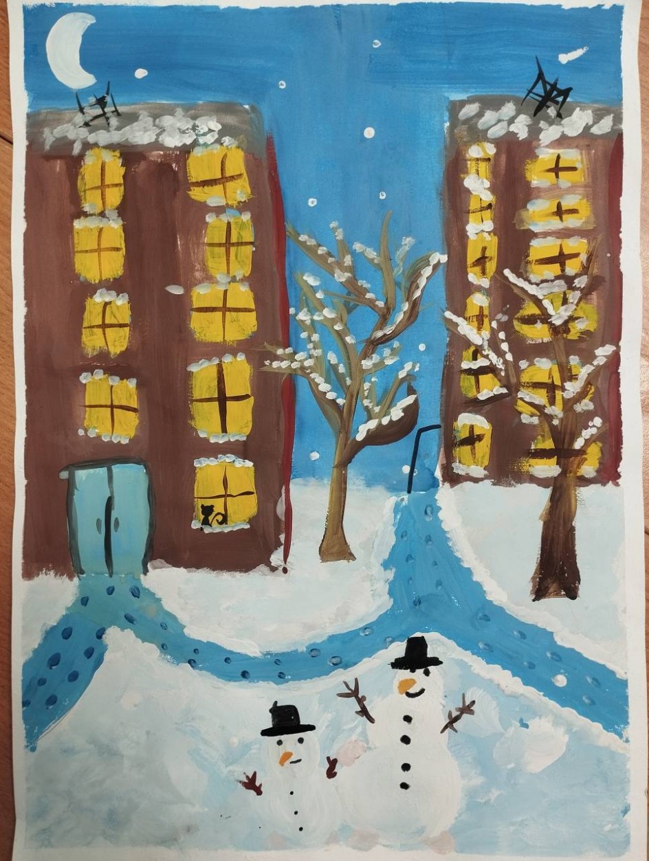 Зима в городе