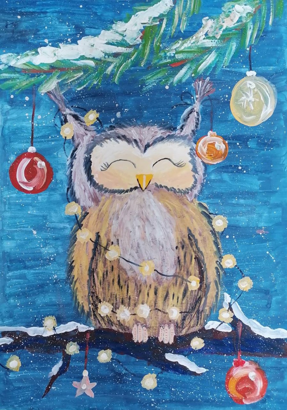 В сиянии новогодних огней