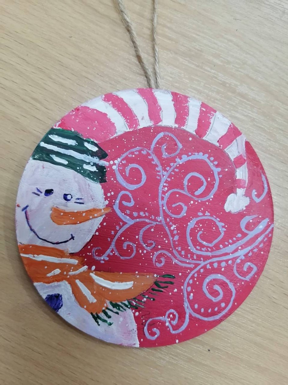 Забавный Снеговик