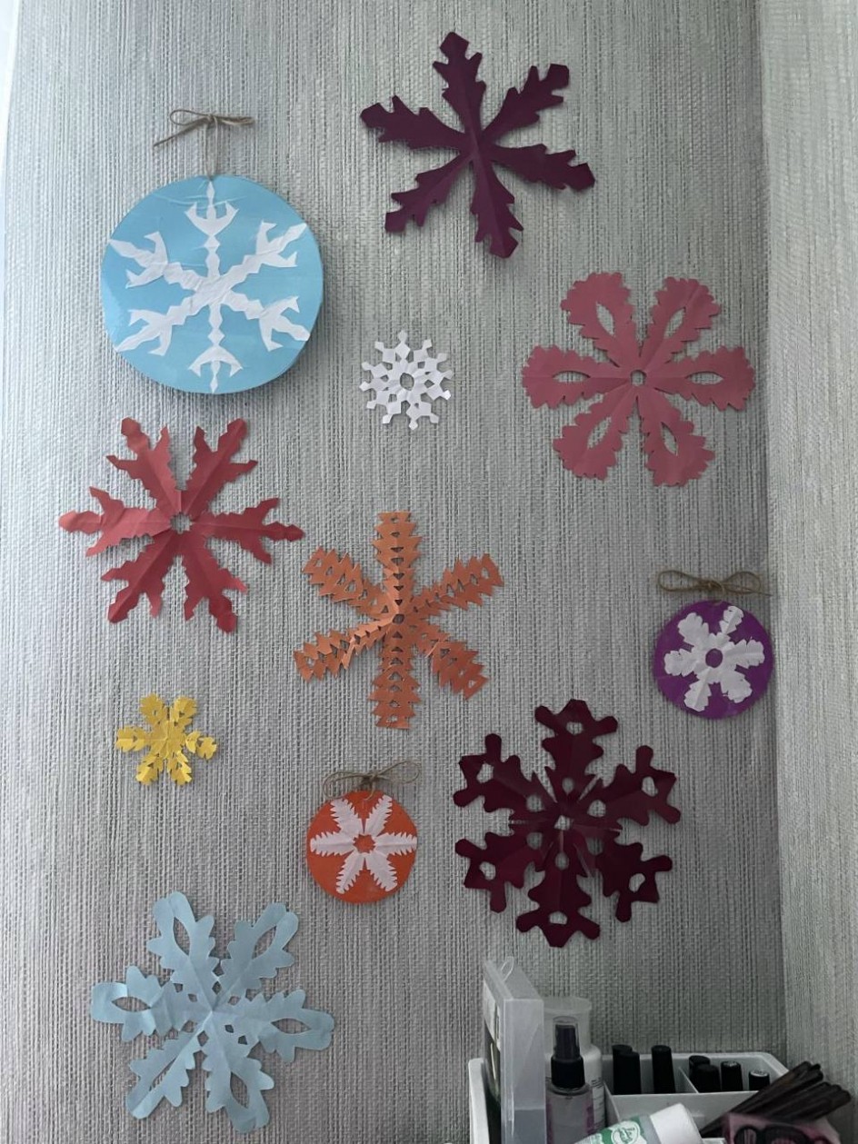 «Цветные снежинки Нового года»