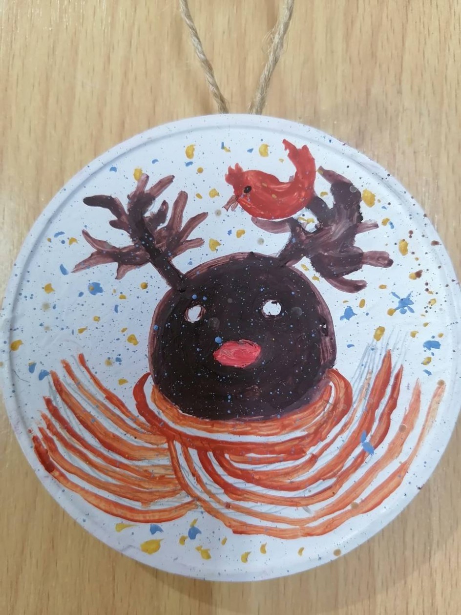 Красавец олень