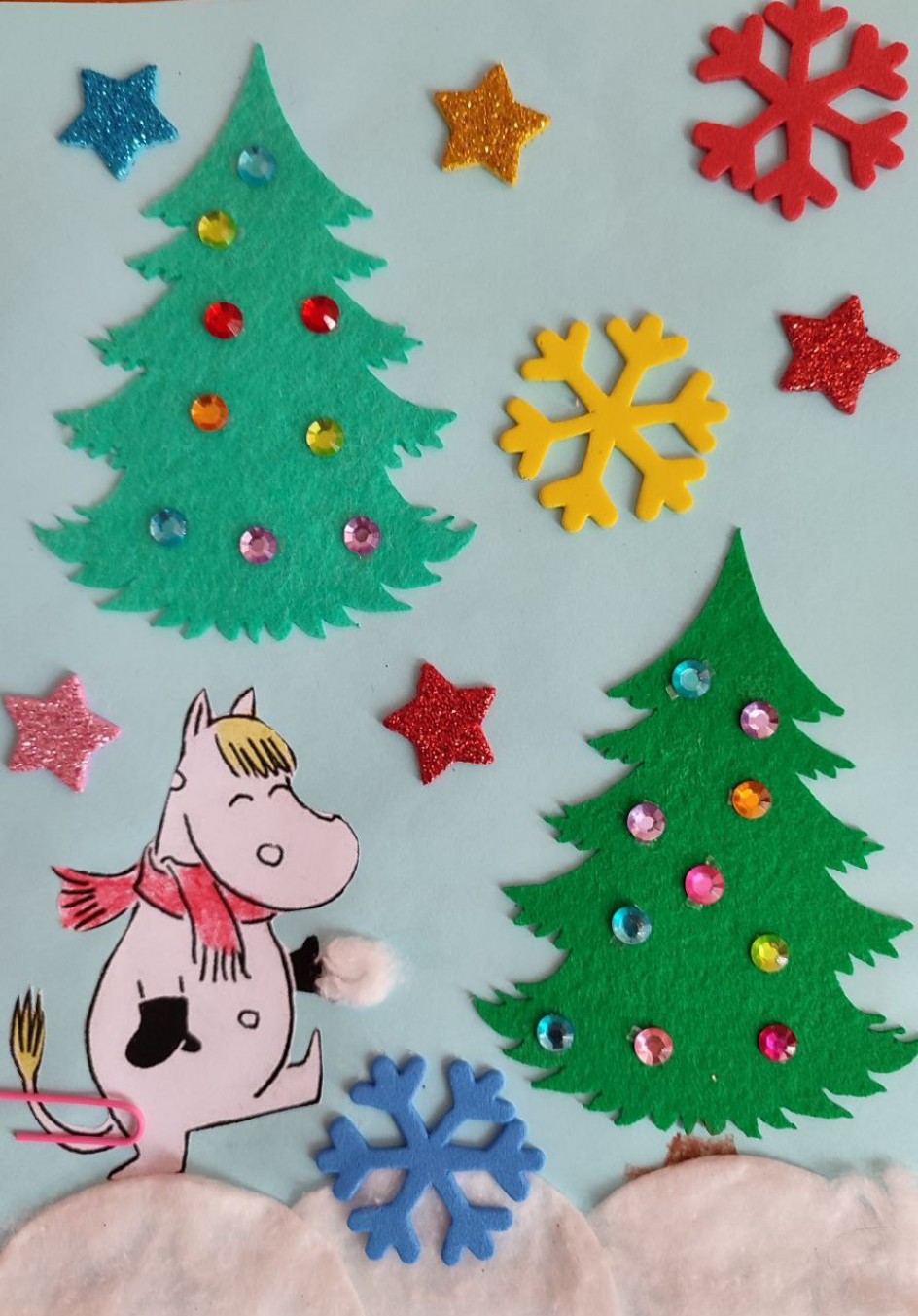 Зима в стране Мумми-троллей