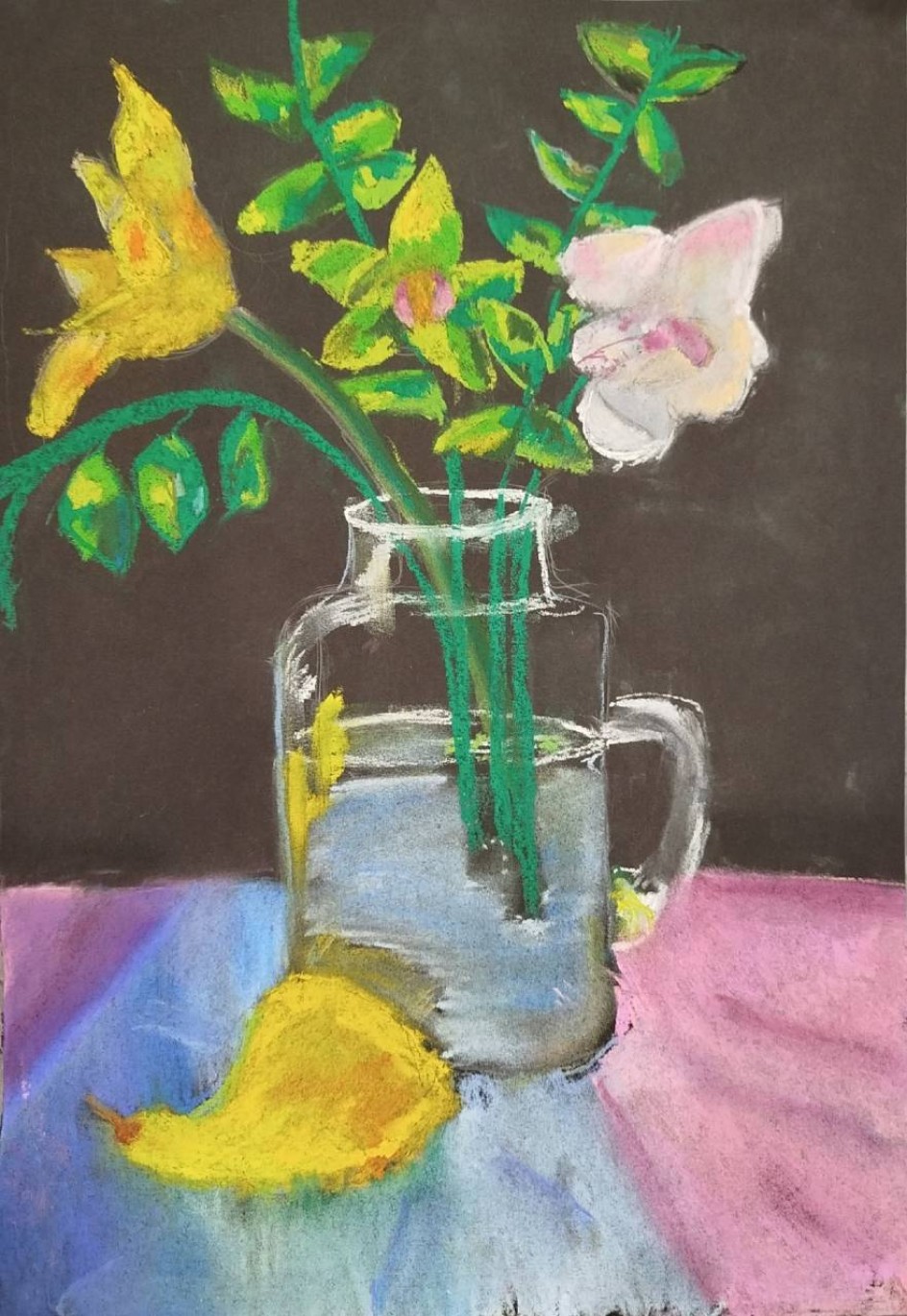 Цветы в вазе